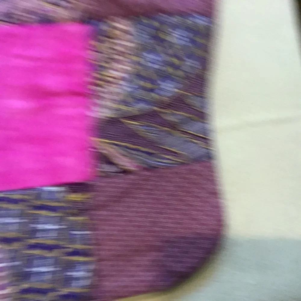 NWT. 3/$25 or $12 ea. Hand Crafted Reversible Quilted Baby Bib.